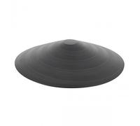 Cale porte amovible conique sans fixation en caoutchouc diamètre 118 mm - noir CADAP