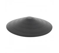 Cale porte amovible conique sans fixation en caoutchouc diamètre 118 mm - noir CADAP