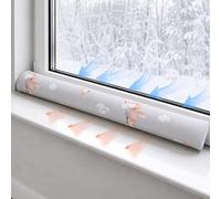 Cale-Porte butée de Porte 90 cm Joint Coupe-Vent Contre Le Froid | Cale-porte boudin de porte pour portes et fenêtres réduit les courants d'air et le bruit sans montage décoratif Lapin