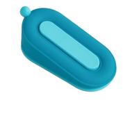 Cale Porte Butée de porte amovible en silicone forme beignet, cale for tapis, anti-collision et résistant au vent, for tous les sols(Blue (1 PC))