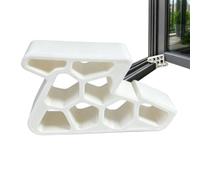 Cale-Porte Butoir Bloc Robuste Antidérapant Coupe-Vent | Butoir-cale de fenêtre pour balcon Pour salle de bain, cuisine, salon, salle de classe, personnes âgées, propriétaires