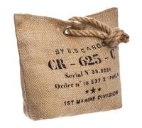 Atmosphera – Stop-porte Vintage en jute «Loft» 25 cm Naturel Beige G