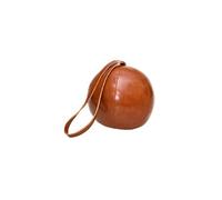 Cale-porte rond - Cuir - D 16,3 cm x H 14,8 cm