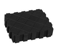 KS Tools Cale pour pont de levage 160.0391 - Caoutchouc plein 155 x 125 x 35 mm