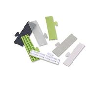 Cale vitrage lrg.22mm l.80mm ep.4mm verte