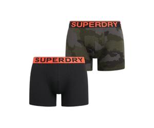 CaleÃ§on coton biologique Superdry (x2) Noir M