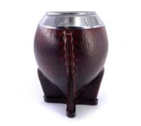 Calebasse à maté torpedo - acier