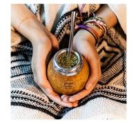 Calebasse et bombilla pour maté