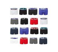 Caleçon Boxer Homme 100% Coton, Lot de 5, Bleu MLT (L)