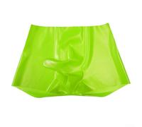Caleçon boxeur en caoutchouc latex pour homme sans couture Motif éléphant Taille basse Culotte de sécurité confortable pour homme (L vert)