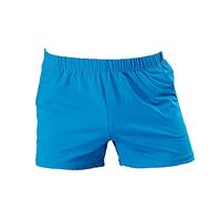 CaleçOn Boxeur en Coton à Taille éLastique pour Hommes CaleçOn DéContracté à Poches en Jersey sous-VêTements Doux Et Respirants (Bleu20-1PC,M)