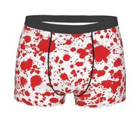 Caleçon Boxeur Homme Modèle De Sang De Zombie Ceinture Élastique Boxer Confortable Trunks Boxer Shorts pour Voyage L