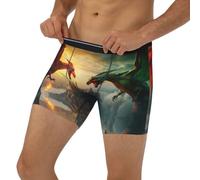 Caleçon boxeur pour homme avec bande élastique, noir, X-Large