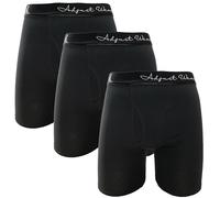 Caleçon Homme Boxer Long en Coton Anti-frottement Et Aussi Grande Taille sans Couture sans Étiquette Coton Supérieur 50 Fils Respirant Lot De 3