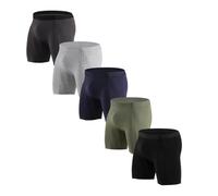 Calecon Homme Calecon Homme Lot Ceinture Parachute Boxer sans Couture Lot Short CaleçOn Long Cadeau Hommes Boxer Microfibre sous-VêTements De Base Et De Compression Fregun