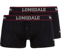 Caleçon homme double OAKWORTH Noir Lonsdale