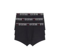Caleçon Homme GUESS Brian Héros Tripack Set 3 Trunks Boxer Jet Black W/ Gel G Je