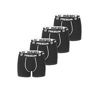 Caleçon Homme Multi-Sport, Boxer Homme, Doux, Agréable (Lot de 4), Noir, Blanc, Taille L