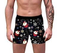 Calecon Homme Personnalisé Calecon Personnalisé Boxer Microfibre Short Homme Sport Shorty Sport Caleçon Sous-Vêtements Boxer Microfibre Noel Noël Noël De Noel Rigolo Boxhero Drole Costume Mariage