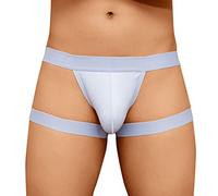 Calecon Homme - S sous-Vêtements Sexy Slip Coton Sexy Respirant sous-Vêtements Mémoires S (Grey XXXL)