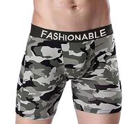 Calecon Homme Sexy Coquin Érotique, Boxer Homme sans Couture Coton Taille Basse Caleçon Trompes D'éléphant Décontracté Respirantete Confortable Couleur Unie Culotte Course À Pied Léger