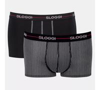 Caleçon Homme Sloggi Court Hipster 2 Pièces