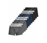 Jack & Jones Solid Boxers 12 Units Multicolore L Homme