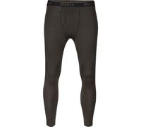 Caleçon long Härkila Base All Season Side Zip en mérinos avec fermeture éclair Shadow brown XL