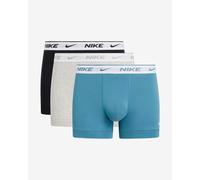 Caleçon Nike Trunk bleu gris clair noir pur (3 unités) - XL