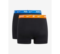Caleçon Nike Trunk noir orange bleu (2 unités) - M