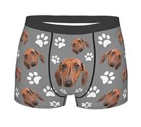 Caleçon Personnalisé avec Photo de Visage d'animal de Compagnie, Caleçon Personnalisé avec Visage de Chat pour Mari, sous-vêtement Personnalisé pour Homme pour Anniversaire d'anniversaire