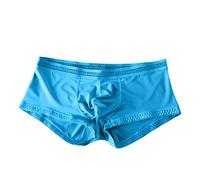 Calecon Personnalise Homme Doux et Respirant T-Back Sretch Mens Bas Thong Arrière String Sexy Culottes Taille Ouverte Drole BâIllon Cadeau