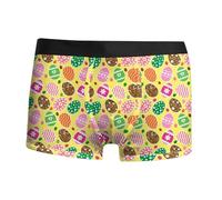 Caleçon pour Homme Humoristique Corps Pas Sport Testicules Haut 3XL Polyester Humoristique Devant Americain Coquine Beau Noël Fluo Caleconnerie Vs Anneau Vintage Tuto