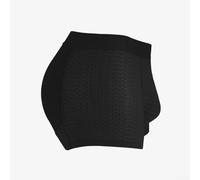 Caleçon rembourré pour homme avec technologie d'amélioration des hanches pour un levage naturel et une silhouette lisse (taille L, noir)