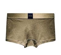 CaleçOn Rigolo Homme,CaleçOns Longs Homme,sous-vêtements pour Hommes Coton Respirant Short léger à Motif étoile Design Estival Moderne Confort Durable Coupe adaptée (Grey, L)