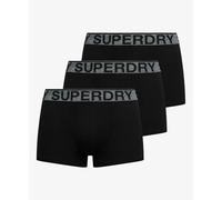 Superdry Boxers homme M3110450b - Lot de 3 - Noir - Taille L
