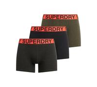 Superdry M3110452b Boxers 3 Units Marron S Homme