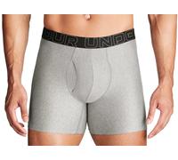 Under Armour - Performance Tech 6 Solid Boxerjock 3 Pack - Sous-vêtement - 4XL - steel
