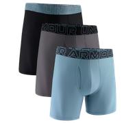Caleçon Under Armour Under Armour SOLID 6in 3 Pack Boxer Shorts 1200122768249 taille XL EU