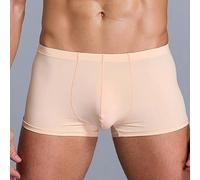 Caleçons boxeurs respirants pour homme avec design ultra fin pour plus de confort (L Nude)