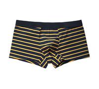 CaleçOns Homme,Boxer Sexy Homme,Men''s Underwear 2 sous-vêtements Quotidiens rayés Taille Basse pour Hommes Confortables et à la Mode (Yellow, L)