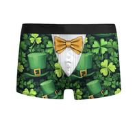 Caleçons Hommes 2026 Imprimé St Patrick Vacances Mode Sous-vêtements pour Hommes Boxers Confortable Confortable Slip 2026 pour Homme