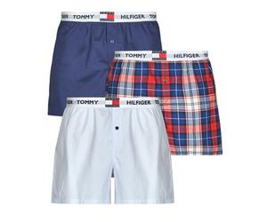 Caleçons hommes Tommy Hilfiger WOVEN BOXER ELAS WB X3 Multicolore EU M