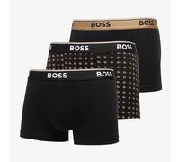 Caleçons Hugo Boss Trunk 3-Pack Power Desig Beige S