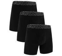 Caleçons Performance Cotton Boxerjock Black/Steel - 3 pairs Under Armour L