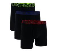 Caleçons pour homme Under Armour Perf Cotton 6in 3Pack Black L