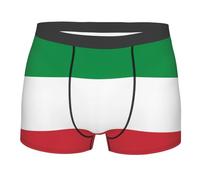 Caleçons pour Hommes Drapeau De L'Italie Boxers Homme Shorts Durable Shorts Caleçon Homme Parfait Boxer Briefs Caleçons Hommes pour Anniversaire Valentin Hommess XXL