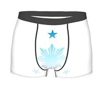 Caleçons pour Hommes Drapeau des Philippines avec 3 Étoiles Et Un Soleil Boxer Briefs Caleçons Hommes Respirant Shorts Caleçon Homme Confortable Boxers Homme Shorts pour Garçon Père Hommess M