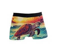 Caleçons pour Hommes Mémorial De L'Aigle Et du Drapeau Américain, 4 Juillet, Jour De L'Indépendance Caleçon Boxers Homme Parfait Boxers Homme Shorts Doux Shorts Caleçon Homme M