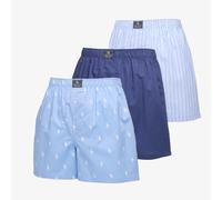 POLO RALPH LAUREN Boxershorts lot de 3 aop bleu clair | L